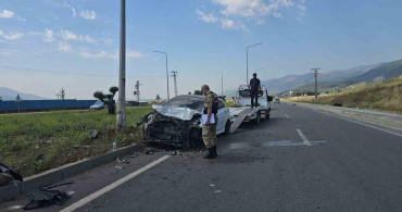 Gaziantep'te Kavşak Kazası: 1 Yaralı