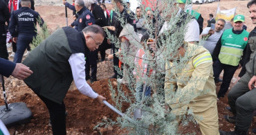 Gaziantep'te Milli Ağaçlandırma Günü Etkinlikleri Düzenlendi