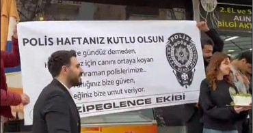 Gaziantep'te Polis Haftası Kutlaması: Sürpriz Pasta ve Alkışlar