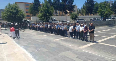 Gaziantep'te polis memuru bülent gülşen son yolculuğuna uğurlandı