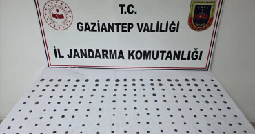 Gaziantep'te Tarihi Eser Operasyonu: 195 Sikke Ele Geçirildi