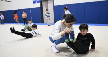 Gaziantep'te Uluslararası Standartlarda Yeni Cimnastik Salonu Açıldı