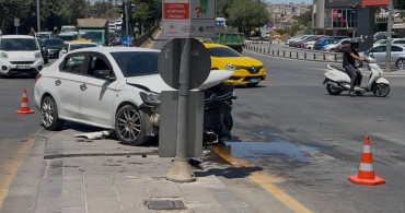 Gaziantep'te zincirleme kaza: 3 araç hasar gördü