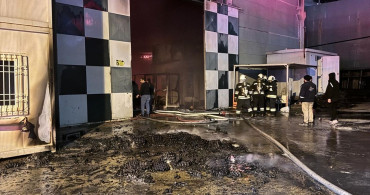 Gaziantep'teki Ambalaj Fabrikasındaki Yangın Kontrol Altında