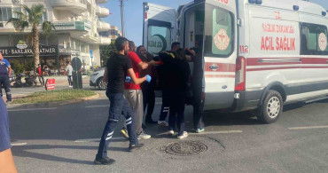 Gazipaşa'da Motosiklet Kazası: Sürücü Ağır Yaralandı