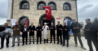 Gazze Şehitleri Camisi Hatay'da İbadete Açıldı