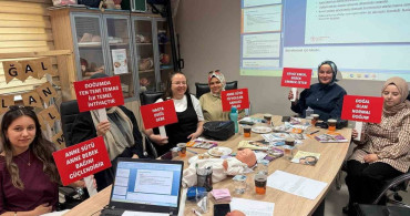Gebe okulu eğitimleri devam ediyor