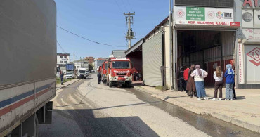 Gebze'de Yangın: İtfaiye Hızla Müdahale Etti