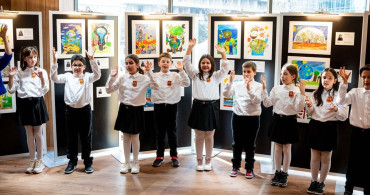 Geleceğin Dünyası: Çocukların Gözünden Sergi Açıldı