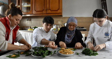 Geleceğin Şefleri Geleneksel Lezzetleri Öğreniyor