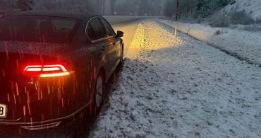 Geminbeli Geçidi'nde Kar Yağışı Etkili