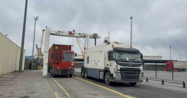 Gemlik Limanı'nda İkinci X-Ray Cihazı Hizmete Açıldı