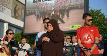 Genç Bisikletçi Eyüp Efe Özuygur, Anma Etkinliğiyle Unutulmadı