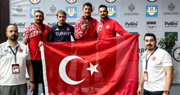 Genç Halterci Engin Kara Avrupa Şampiyonası'nda İki Bronz Madalya Kazandı