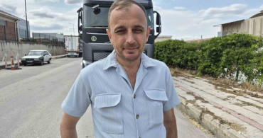 Genç tır şoförünün meslek aşkı