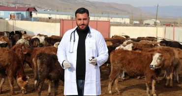 Genç Veteriner Faysal Borizan, Modern Hayvancılıkta Önceliği Sağlığa Veriyor