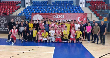Gençler b futsal mahalli müsabakaları sona erdi
