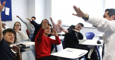 Geometri Dersini Erik Dalı İle Sevdiren Öğretmen
