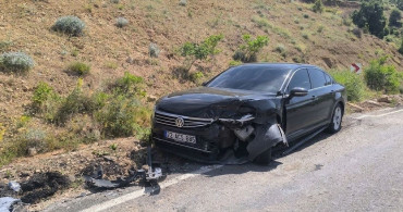 Gercüş'te iki otomobil kafa kafaya çarpıştı: 1 yaralı