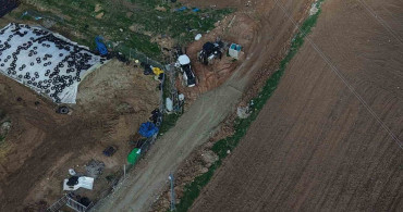 Gergeme Mahallesi'nde Yol Yapım Çalışmaları Devam Ediyor
