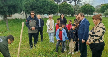 Germencik’te Özel Öğrencilerden Fidan Dikimi Etkinliği