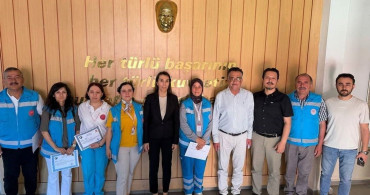 Gerze'de Sağlık Çalışanlarına Başarı Ödülü Verildi