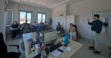 Gerze'de sağlık personeline hizmet içi eğitim programı düzenlendi