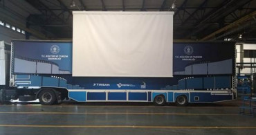Gezen Sinema Tırı Yola Çıkıyor  