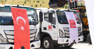 Giresun Belediyesi'nin araç filosu güçlendi