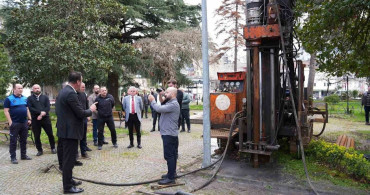 Giresun'da İzinsiz Sondaj Çalışması Durduruldu