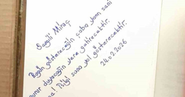 Giresunlu Öğrencilerden Jandarmaya Duygusal Mektup