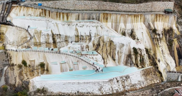 Göksu Travertenleri'ni 350 Bin Kişi Ziyaret Etti