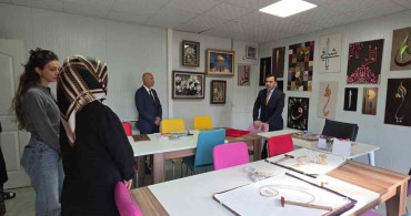 Gölbaşı Kaymakamı Kadir Algın'dan Aile Destek ve Eğitim Merkezi Ziyareti