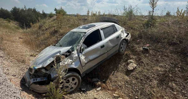 Gördes çevre yolunda kaza: 1 yaralı