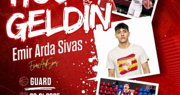 Göztepe Basketbol, Emir Arda Sivas'ı Kadrosuna Ekledi