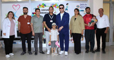 Gülümse Midyat Umut çocuklarda projesi hasta çocuklara destek oluyor