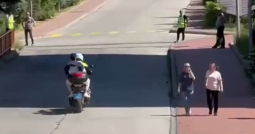 Gümüşhane'de polis ekipleri YKS'ye giren öğrencilere destek sağladı