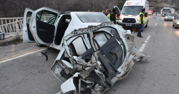 Gümüşhane'de Trafik Kazası: 3 Yaralı
