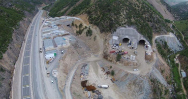 Gümüşhane’de Yeni Zigana Tünelinde Bu Sene Sonunda Işık Görülecek
