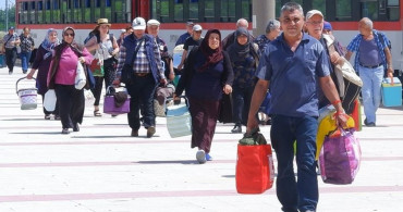Gurbetçiler akın akın Edirne'ye gelmeye başladı! Avusturya'dan kalkan tren Edirne Tren Garı'na ulaştı