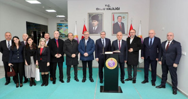 Gürcistan Büyükelçisi Kalandia'nın Ordu Ziyareti