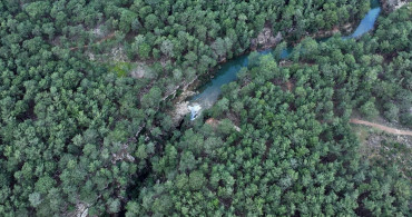 Güver Şelalesi Yağışlarla Canlandı