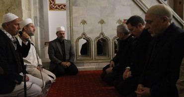 Habib-i Neccar Camisi'nde Hatim Duası Yapıldı