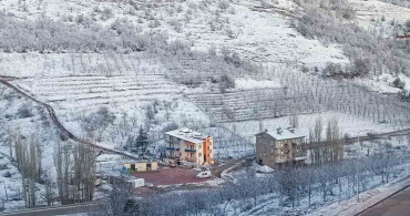 Hadim İlçesi Karla Kaplandı