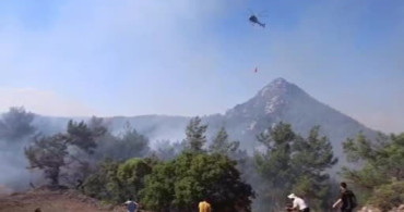 Hafif sınıf helikopterler orman yangınlarına hızlı müdahale sağlıyor