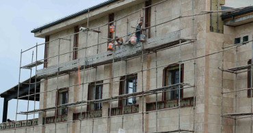 Hafik Devlet Hastanesi inşaatında sona yaklaşıldı