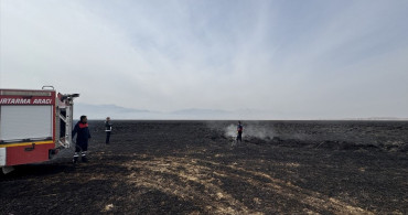 Hakkari Nehil Sazlığı'ndaki Yangın Kontrol Altına Alındı