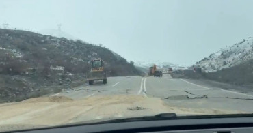 Hakkari-Van Yolunda Çökme Olayı ve Ulaşım Durumu
