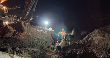 Hakkari'de Berçelan'daki Su Arızası Giderildi