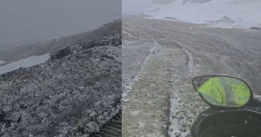 Hakkari’de Mayıs Ayında Kar ve Fırtına İşgali